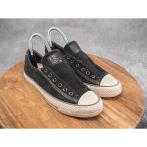 Converse X John Varvatos All Star Black Canvas Sneakers Shoes Womens Size 6